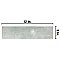 Biarritz Green 3" x 12" Ceramic Wall Subway Tile - Sold Per Case of 22 - 5.72 Sq. Ft.
