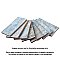 Biarritz Blue 3"x6" Ceramic Wall Subway Tile - Sold Per Case of 44 - 5.72 Square Feet