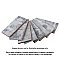 Biarritz Grey 3"x6" Ceramic Wall Subway Tile - Sold Per Case of 44 - 6.04 Square Feet