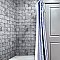 Biarritz Grey 3"x6" Ceramic Wall Subway Tile - Sold Per Case of 44 - 6.04 Square Feet