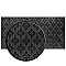 Camden Decor Nero Charcoal 4" x 8" Ceramic Subway Wall Tile - Sold Per Case of 50 - 11.90 Square Feet