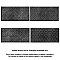 Camden Decor Nero Charcoal 4" x 8" Ceramic Subway Wall Tile - Sold Per Case of 50 - 11.90 Square Feet