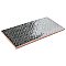 Camden Decor Nero Charcoal 4" x 8" Ceramic Subway Wall Tile - Sold Per Case of 50 - 11.90 Square Feet