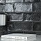 Camden Decor Nero Charcoal 4" x 8" Ceramic Subway Wall Tile - Sold Per Case of 50 - 11.90 Square Feet