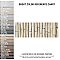 Bamboo Haven Sandy White 5-7/8" x 11-7/8" Ceramic Wall Tile - 20 Tiles Per Case - 9.8 Sq. Ft.