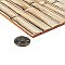 Bamboo Haven Sandy White 5-7/8" x 11-7/8" Ceramic Wall Tile - 20 Tiles Per Case - 9.8 Sq. Ft.