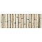 Bamboo Haven Sandy White 5-7/8" x 11-7/8" Ceramic Wall Tile - 20 Tiles Per Case - 9.8 Sq. Ft.