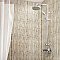 Bamboo Haven Sandy White 5-7/8" x 11-7/8" Ceramic Wall Tile - 20 Tiles Per Case - 9.8 Sq. Ft.