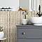 Bamboo Haven Sandy White 5-7/8" x 11-7/8" Ceramic Wall Tile - 20 Tiles Per Case - 9.8 Sq. Ft.