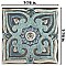 Mandala Decor Mix 7-7/8" x 7-7/8" Ceramic Wall Tile - 25 Tiles Per Case - 11.0 Sq. Ft.