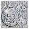 Milano Decor Daman Azul 7-7/8" x 7-7/8" Ceramic Wall Tile - 25 Tiles Per Case - 11.0 Sq. Ft.