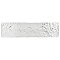 Arches Brick White 2-1/2" x 9-7/8" Ceramic Wall Tile - 32 Tiles Per Case - 5.76 Square Feet