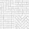 Arches Brick White 2-1/2" x 9-7/8" Ceramic Wall Tile - 32 Tiles Per Case - 5.76 Square Feet