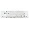 Arches Brick White 2-1/2" x 9-7/8" Ceramic Wall Tile - 32 Tiles Per Case - 5.76 Square Feet