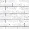 Arches Brick White 2-1/2" x 9-7/8" Ceramic Wall Tile - 32 Tiles Per Case - 5.76 Square Feet