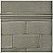 Chester Subway Wall Tile - 3" x 6" - Grey - Per Case of 44 - 6.02 Sq. Ft