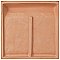 Novecento Friso Evoli Aguamarina 5-1/8" x 5-1/8" Ceramic Trim or Liner Tile - Sold Per Tile