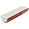 Novecento Bordura Burdeos 1-5/8" x 5-1/8" Ceramic Trim or Liner Tile - Sold Per Tile
