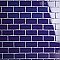 Novecento Subway Cobalto 2-1/2" x 5-1/8" Ceramic Tile - Sold Per Case of 60 - 6.16 Square Feet