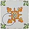 Novecento Centro Paterna 5-1/8" x 5-1/8" Ceramic Tile - Per Case of 30 - 5.87 Sq. Feet