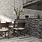 Ordino Black 3-1/4" x 17-1/2" Porcelain Wall Subway Tile - 24 Tiles Per Case - 9.6 Sq. Ft.