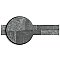 Ordino Black 3-1/4" x 17-1/2" Porcelain Wall Subway Tile - 24 Tiles Per Case - 9.6 Sq. Ft.
