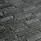 Ordino Black 3-1/4" x 17-1/2" Porcelain Wall Subway Tile - 24 Tiles Per Case - 9.6 Sq. Ft.