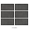 Kings Loft Black 7-7/8" x 15-3/4" Ceramic Wall Tile - 12 Tiles Per Case - 10.44 Square Feet