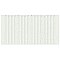 Kings Loft White 7-7/8" x 15-3/4" Ceramic Wall Tile - 12 Tiles Per Case - 10.44 Square Feet