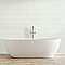 Kings Loft White 7-7/8" x 15-3/4" Ceramic Wall Tile - 12 Tiles Per Case - 10.44 Square Feet