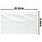 More Natur Glossy White 9-7/8" x 15-3/4" Ceramic Wall Tile - 10.90 Sq. Ft. Per Case - 10 Tile Per Case