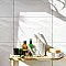 More Natur Glossy White 9-7/8" x 15-3/4" Ceramic Wall Tile - 10.90 Sq. Ft. Per Case - 10 Tile Per Case