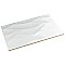 More Natur Glossy White 9-7/8" x 15-3/4" Ceramic Wall Tile - 10.90 Sq. Ft. Per Case - 10 Tile Per Case