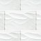 More Natur Glossy White 9-7/8" x 15-3/4" Ceramic Wall Tile - 10.90 Sq. Ft. Per Case - 10 Tile Per Case