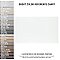 More Matte White 9-7/8" x 15-3/4" Ceramic Wall Tile - 10.90 Sq. Ft. Per Case - 10 Tile Per Case