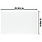 More Matte White 9-7/8" x 15-3/4" Ceramic Wall Tile - 10.90 Sq. Ft. Per Case - 10 Tile Per Case