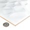 More Pure Matte White 9-7/8" x 15-3/4" Ceramic Wall Tile - 10.90 Sq. Ft. Per Case - 10 Tile Per Case