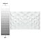 More Pure Matte White 9-7/8" x 15-3/4" Ceramic Wall Tile - 10.90 Sq. Ft. Per Case - 10 Tile Per Case