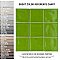 Twist Square Green Kiwi 11-3/4" x 11-3/4" Ceramic Mosaic Tile - aic10 Tiles Per Case - 9.8 Sq. Ft.
