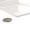 Twist Square Soft Cream 11-3/4" x 11-3/4" Ceramic Mosaic Tile - 10 Tiles Per Case - 9.8 Sq. Ft.