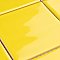 Twist Square Yellow Lemon 11-3/4" x 11-3/4" Ceramic Mosaic Tile - 10 Tiles Per Case - 9.8 Sq. Ft.