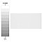 Projectos Glossy White 3-7/8"x 7-3/4" Ceramic Tile - Per Case of 50 Pieces - 11 Sq. Ft.
