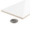 Projectos Glossy White 3-7/8"x 7-3/4" Ceramic Tile - Per Case of 50 Pieces - 11 Sq. Ft.