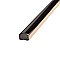 Twist Black Olive 1/2" x 11-3/4" Cana Cigarro Ceramic Wall Trim Tile - Sold by the individual piece