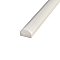 Twist Soft Cream 1/2" x 11-3/4" Cana Cigarro Ceramic Wall Trim Tile - Sold by the individual piece