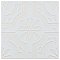 Triplex Real White 7-3/4" x 7-3/4" Ceramic Wall Tile - 25 Tiles Per Case - 10.5 Sq. Ft.