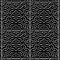 Triplex Valverde Black 7-3/4" x 7-3/4" Ceramic W Tile - 25 Tiles Per Case - 10.5 Sq. Ft.