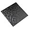 Triplex Valverde Black 7-3/4" x 7-3/4" Ceramic W Tile - 25 Tiles Per Case - 10.5 Sq. Ft.