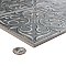 Antigua Lis Black 13" x 13" Porcelain Wall Tile - Sold Per Case of 9 - 10.62 Sq. Ft.