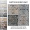 Antigua Lis Mix 13" x 13" Porcelain Wall Tile - Sold Per Case of 9 - 10.62 Sq. Ft.